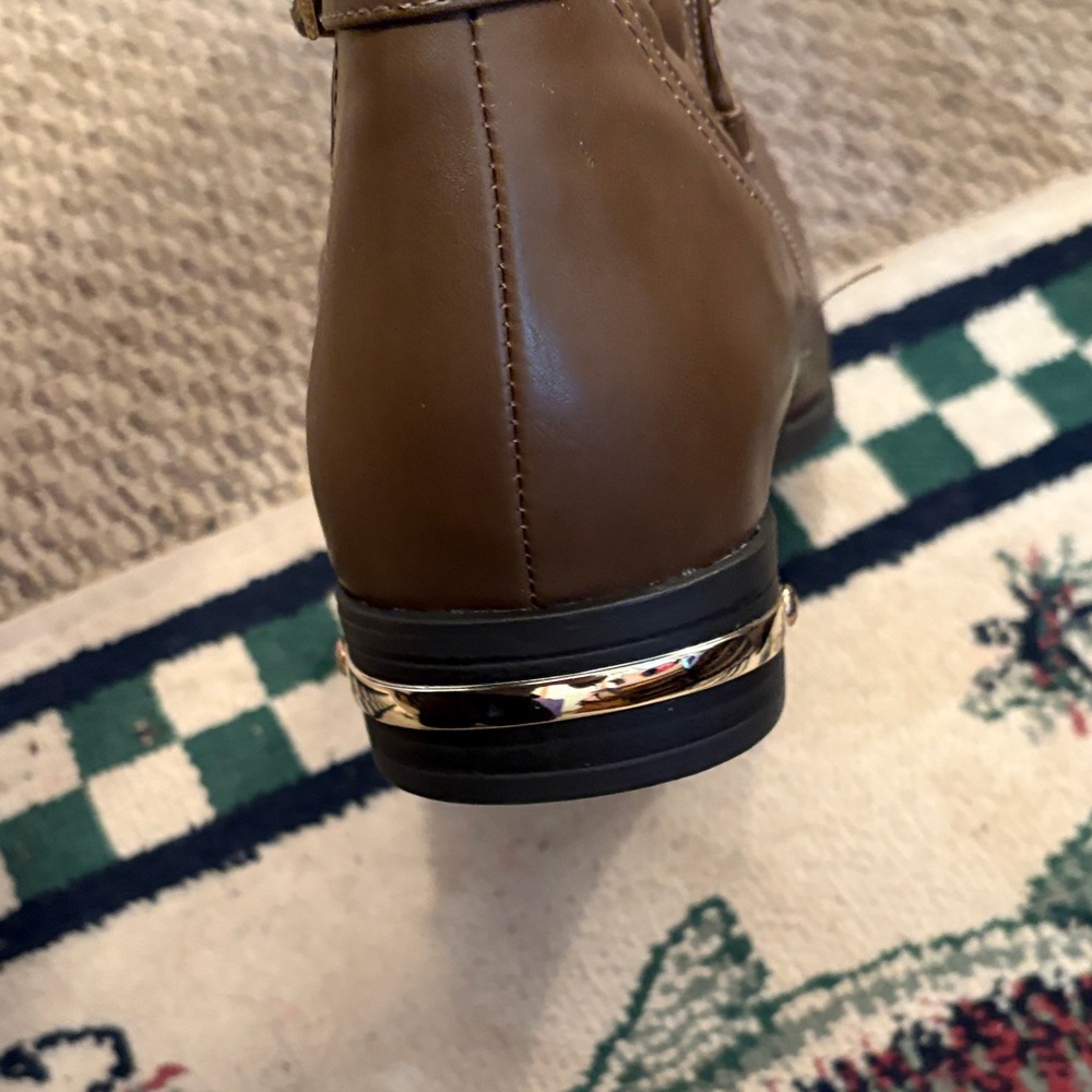 Stylish Brown Over the Knee Boots - Picture 4 of 5